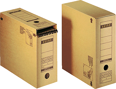 Leitz Archivschachtel/6086-00-00 120x325x270mm natur Inh.1