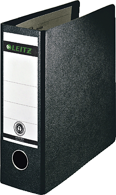 Leitz Ordner/1075-00-00 A5 hoch schwarz