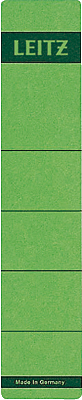 Leitz Rückenschilder schmal/kurz/1643-00-55 39x191mm grün Inh.10