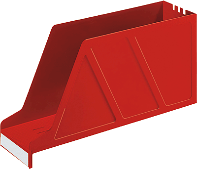 Leitz Stehsammler 2427/2427-00-25 97x336x0/156mm rot