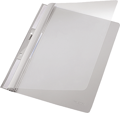 Leitz Plastic-Einhängehefter 4190/4190-00-85 252x315mm grau Inh.1