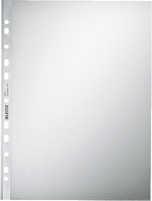 Leitz Prospekthüllen Standard/4704-00-00 DIN A4 PP, geprägt 100 my oben Inh.100