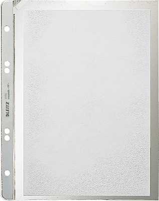 Leitz Prospekthüllen Spitzenqualität A5,genarbt/4725-00-03 PP,geprägt 130my oben