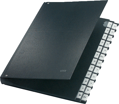 Leitz Pultordner farbig/5924-00-95 270x345mm für:A4 schwarz