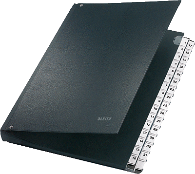 Leitz Pultordner farbig/5931-00-95 270x345mm für:A4 schwarz