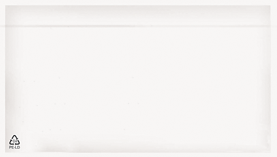 Dokumententaschen DL neutral/522371-250 transparent 230x110 mm 45my Inh.250