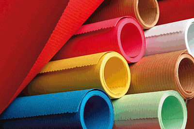 Clairefontaine Kraftpapier/95706C 3 m x70 cm   rot 70 g/qm