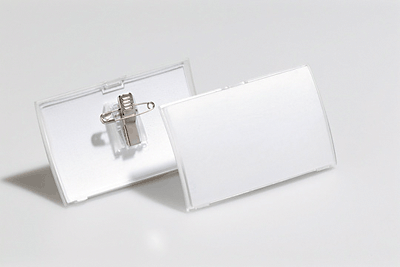 Durable Namensschilder Click Fold/8211-19 40 x 75 mm farblos Inh.25