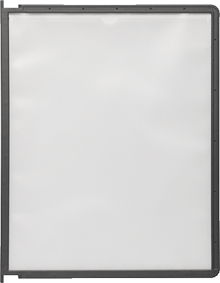 Durable Sichttafeln/5582-01 schwarz