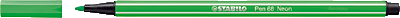 Stabilo Pen 68, Fasermaler/68/033 1 mm neongrün