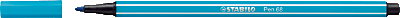 Stabilo Pen 68, Fasermaler/68/31 1 mm hellblau