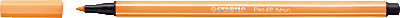 Stabilo Pen 68, Fasermaler/68/54 1 mm orange
