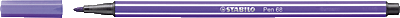 Stabilo Pen 68, Fasermaler/68/55 1 mm violett
