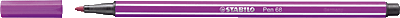 Stabilo Pen 68, Fasermaler/68/58 1 mm lila