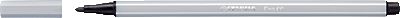 Stabilo Pen 68, Fasermaler/68/94 1 mm hellgrau
