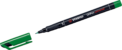 Stabilo OHPen universal Superfein/841-36 0,4 mm grün