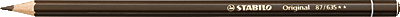 Stabilo Original, Dünnkernfarbstift/87/635 2,3 mm bister/d.braun