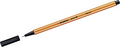 Stabilo point 88, Tintenfeinschreiber/88/46 0,4 mm schwarz