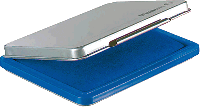 Pelikan Stempelkissen/331017 7 x 11 cm blau