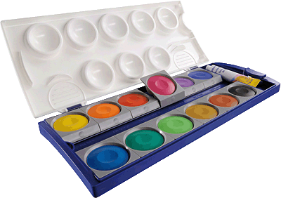 Pelikan Deckfarbkasten Schul-Standard/720250 Inh.12