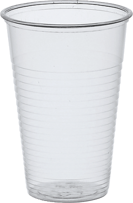 Papstar Einweg Trinkbecher/96161 Trinkbecher, klar 0,3l Inh.70
