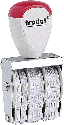 trodat Bänderdatumstempel  1000 3mm