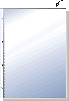 Hetzel Prospekthüllen/22495190 A4 glasklar PP 110my Inh.10
