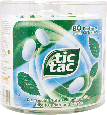 Tic tac Fresh Mints/40070114 Inh.80 Port.