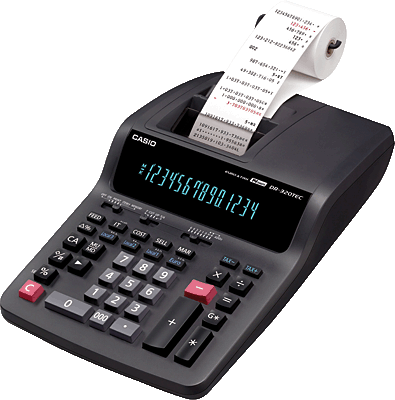 Casio Tischrechner DR-320 TEC/DR-320TEC 14-stellig