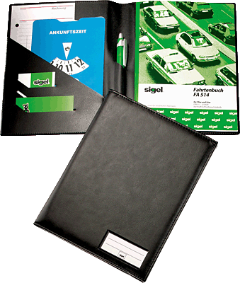 Sigel Einband für Formularbücher/EF510 für A5 schwarz, matt