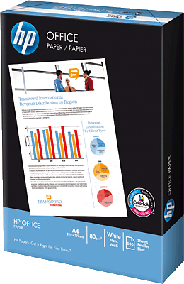 HP Office Paper/CHP110 DIN A4 weiß geriest 80 g/qm Inh.500