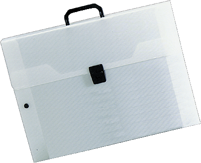 RUMOLD Zeichenkoffer/370206 A3 transparent Polypropylen