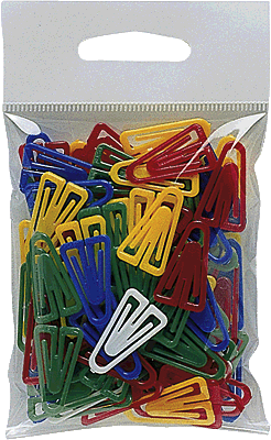 Laurel Plastiklips/0112-98 25 mm Plastik (PS) 2 - 20 Blatt Inh.100