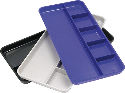 M&M Federschale/68780139SP L 250 x B 120 x H 16 mm blau Kunststoff