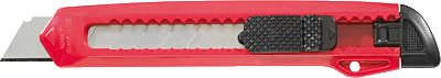 Ecobra Cutter 18 mm/770579 Rot / Schwarz 18 mm