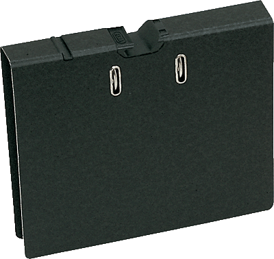 Elba Pendelordner/95414 für DIN A4 schwarz Hartpappe (RC)