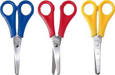 Wedo Bastelschere rund/73720 13,5 cm