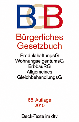 BGB Bürgerliches Gesetzbuch/9783423050012