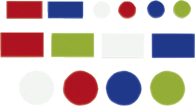 Franken Magnetsysmbole MKS19/MKS 19 hellgrün