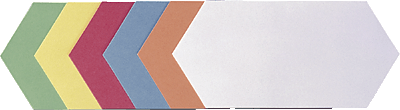 Franken Rhombus/UMZ 920 99 20,5x9,5cm sortiert 130g/qm Inh.500