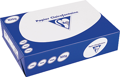 Clairefontaine Kopierpapier Clairalfa/1950C DIN A4 weiß 100 g/qm Inh.500