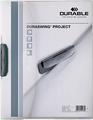 Durable Klemmmappe DURASWING PROJECT/2287-19 transparent