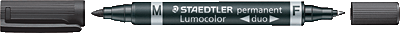 Staedtler Permanentmarker/348-9 0,6 mm / 1-2 mm schwarz