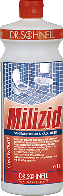 Dr. Schnell Sanitärreiniger & Kalklöser Milizid/50006 Inh.1000 ml