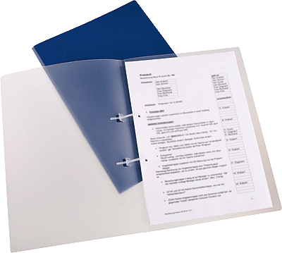 Dataplus Schnellhefter/25042-086 DIN A4 transparent PP 50 my