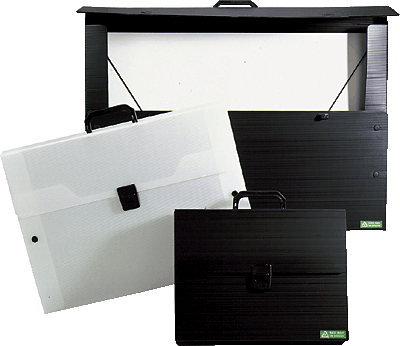 Rumold Zeichenkoffer/370304 A2 schwarz Polypropylen