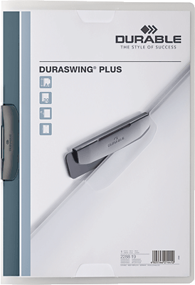 Durable Klemmmappe DURASWING Plus/2288-19 transparent