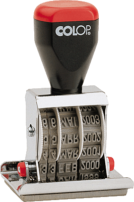 Colop Platten-Datumstempel 04060/L1 EINGANG/4200461002 30 x 45 mm
