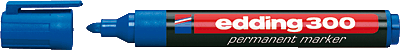 Edding Permanentmarker 300/4-300003 blau