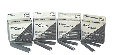 Regur Heftklammern für Handtacker 45/R 53/6 silber Inh.5000